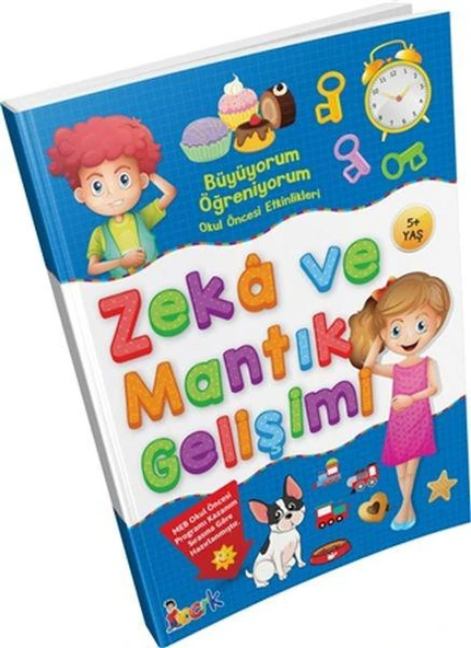 Büyüyorum Öğreniyorum Okul Öncesi Etkinlikleri  Zeka ve Mantık Gelişimi ürün görseli