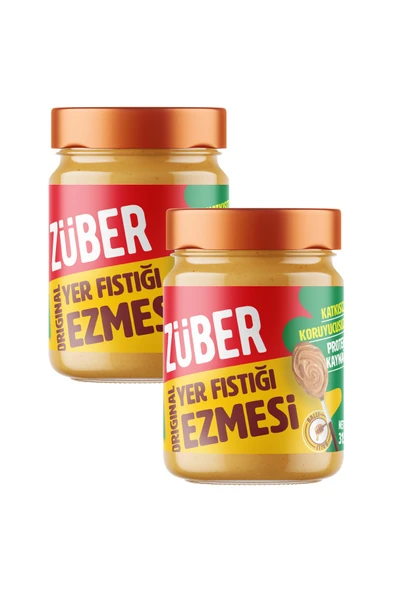 Züber Original Fıstık Ezmesi 315 Gr x 2 Adet ürün görseli