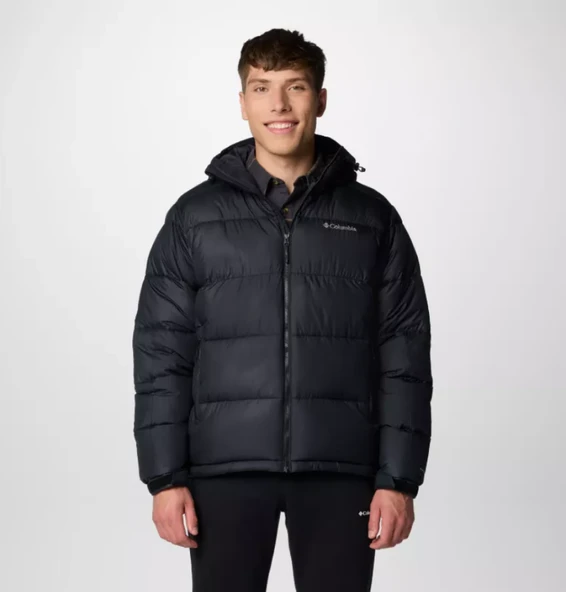 Columbia Pike Lake™ II Hooded Jacket Siyah Erkek Outdoor Mont WM0326 ürün görseli 1