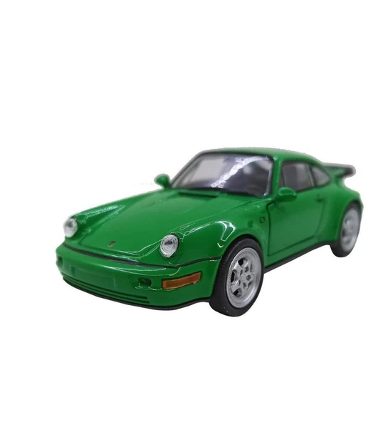 Welly Porsche 911 Turbo (Yeşil) 1/24 Model Araba ürün görseli 1