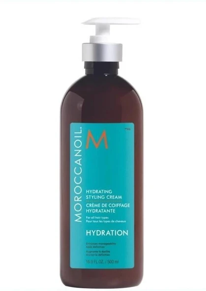 Moroccanoil Hydrating Durulanmayan Nemlendirici Şekillendirme Kremi 500 Ml