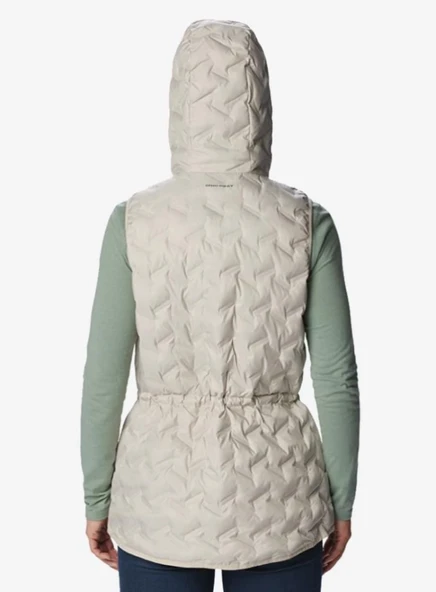 Columbia Delta Ridge™ II Down Hooded Vest Bej Kadın Outdoor Yelek WK8716 - Resim 5
