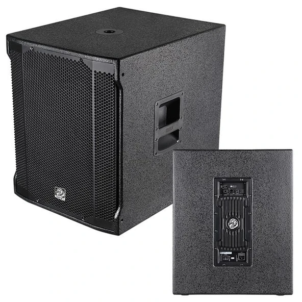 Shile ART918S 18" 2200 Watt Profesyonel Aktif Kabin Subwoofer Subbass ürün görseli 1