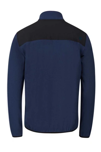 2AS Cliff Erkek Parçalı İnce Polar Sweatshirt Lacivert - 3