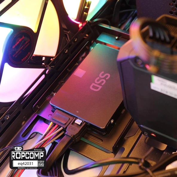 Ropcomp 4-Pin Molex Erkek - 15-Pin SATA Güç Dönüştürücü ve Çoklayıcı Kablo - Resim 2