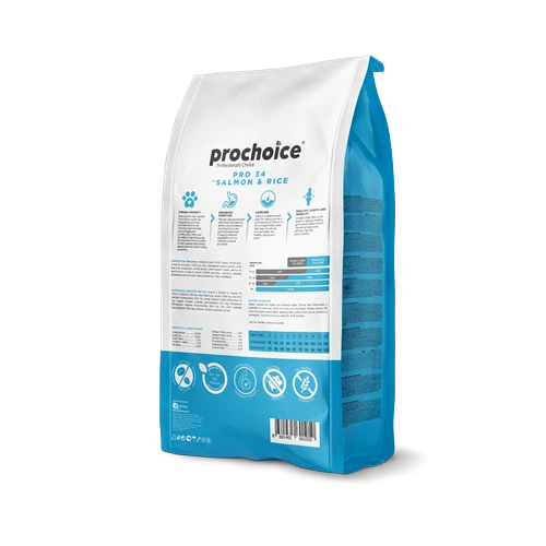 Prochoice Yetişkin Kediler İçin, Hipoalerjenik, Somon Balıklı Ve Pirinçli Kuru Mama 2 kg - Resim 3
