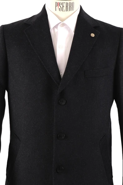 Erkek Slim Fit Kaban - Resim 3