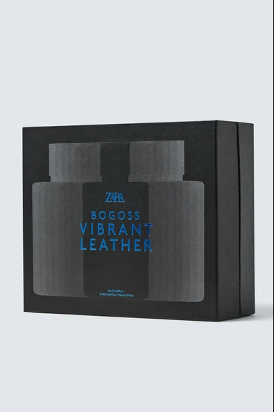 ZARA BOGOSS VIBRANT LEATHER EDP SET 100 ML (3.4 FL.OZ) + 60 ML (2.03 O.Z) - Resim 2