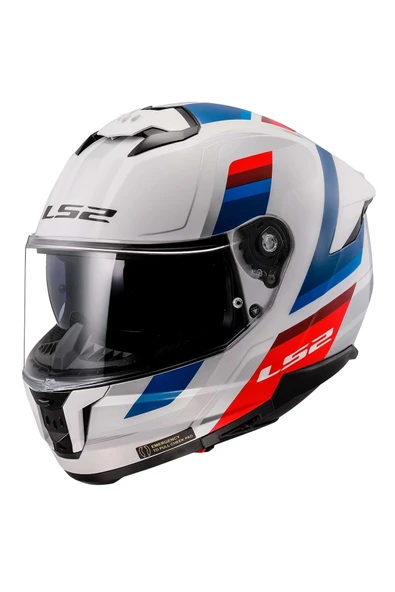 LS2 STREAM 2 VINTAGE BEYAZ-MAVI-KIRMIZI KASK