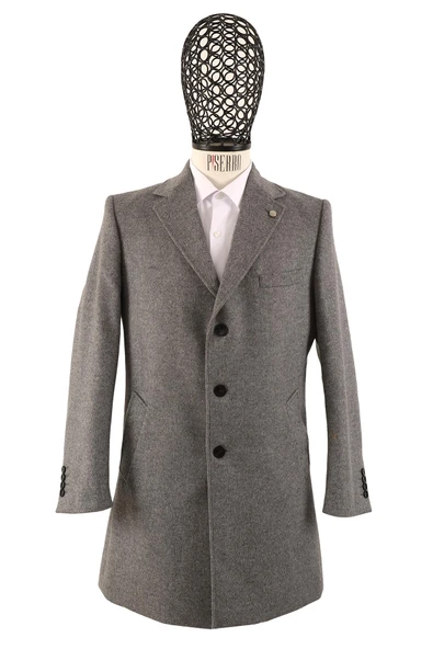 Erkek Slim Fit Kaban - Resim 7