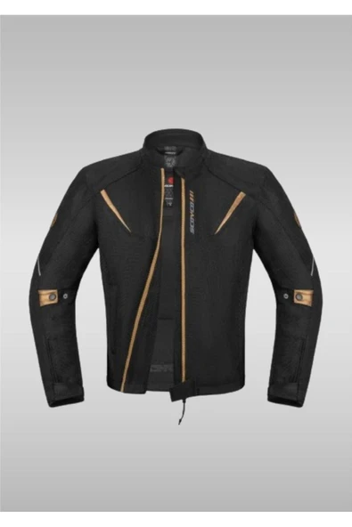 JK194 Yazlık Fileli Mont Black - 4