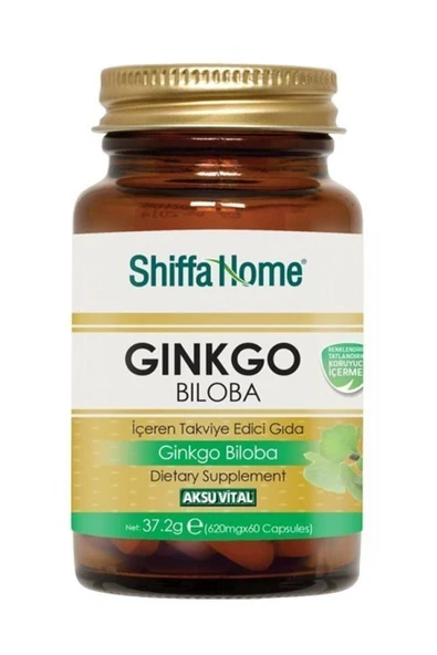 AKSU VİTAL Shiffa Home Ginkgo Biloba 60 Kapsül Ginko Biloba Kapsül