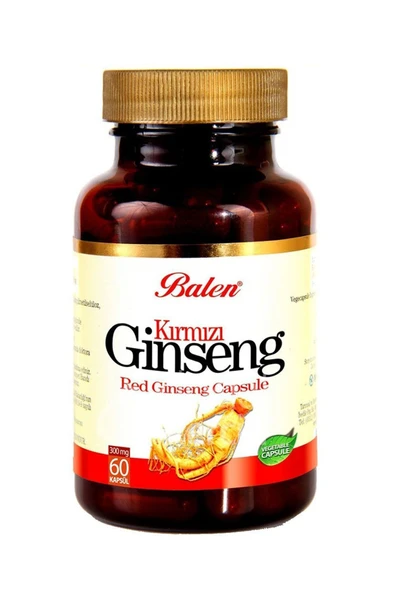 BALEN Kırmızı Gınseng 375 Mg 60 Kapsül Ginko Biloba 600 Mg 60 Tab - 3