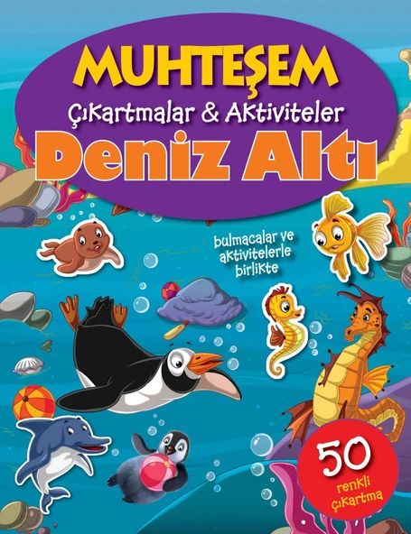 Deniz Altı - Muhteşem Çıkartmalar ve Aktiviteler ürün görseli
