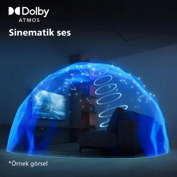 Philips 65PUS7009 4K Ultra HD 65" 165 Ekran Uydu Alıcılı Smart LED TV - 5