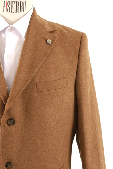 Erkek Slim Fit Kaban - Resim 5