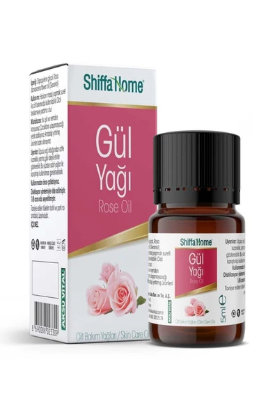 SHİFFA HOME Gül Yağı 5 Ml