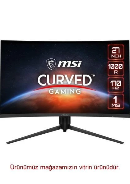 MSI G271CQP E2 27" 1 ms 2K Curved Pivot 170 Hz Oyuncu Monitörü - 1