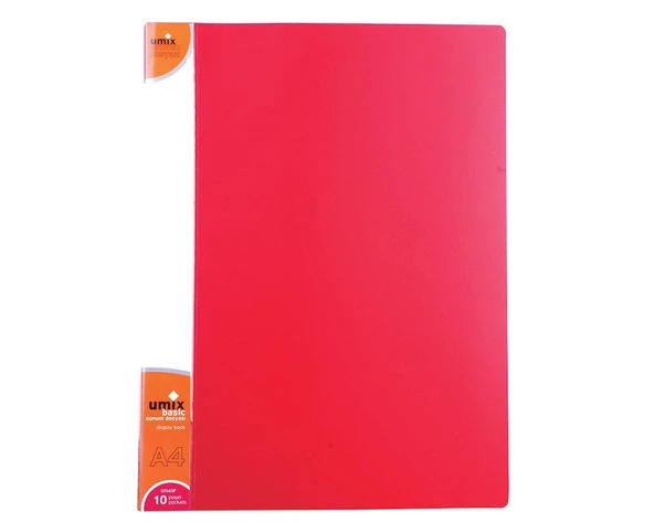 Umix Katalog (Sunum) Dosya Basic 60 LI Kırmızı U1145P-KI ürün görseli