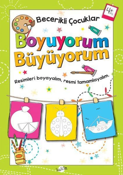 Boyuyorum Büyüyorum 4 Yaş - Becerikli Çocuklar ürün görseli