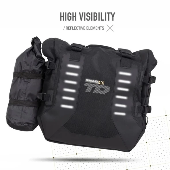Shad TR40 Adventure Soft Yan Çanta X0TR402 - 5