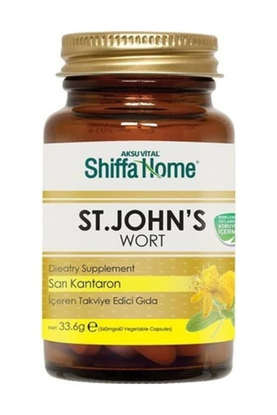 AKSU VİTAL Shiffa Home Sarı Kantaron Kapsül (60ad * 560mg)