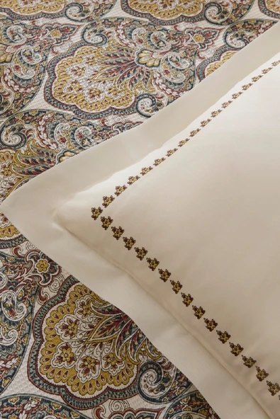 Cherly %100 Pamuk Çift Kişilik Pike Takımı Hardal ürün görseli