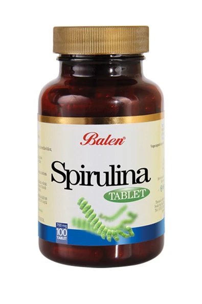 BALEN Spirulina (yosun Hapı) Tablet 100 Tablet 740mg