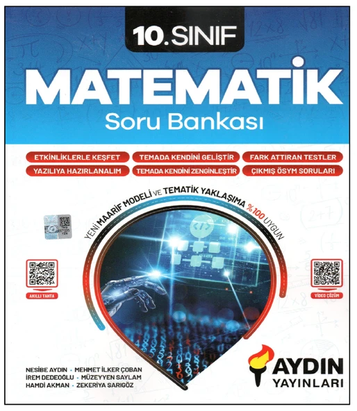 Aydın 10. Sınıf Matematik Soru Bankası