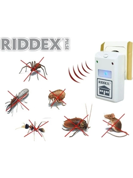 Riddex Elektronik Sivri Sinek Kovucu Fare Kovucu Böcek Kovucu Haşere Kovucu - Resim 3