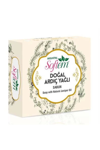 SOFTEM Doğal Ardıç Yağlı Sabun 130 Gr