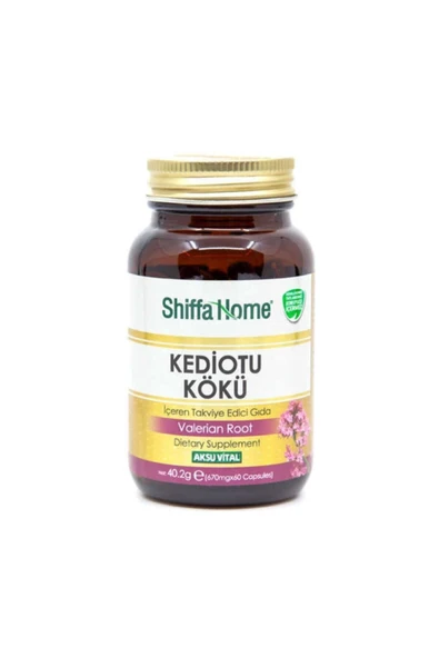 SHİFFA HOME Kediotu Kökü Kapsül Kedi Otu Kökü 60 Kapsül - 3