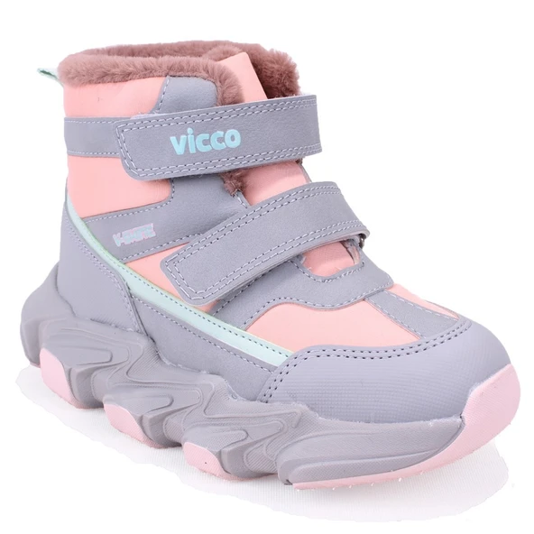 Vicco Fon 946F25K442 Pudra Ortopedik Günlük Kız Çocuk Spor Bot