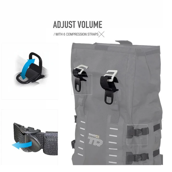 Shad TR40 Adventure Soft Yan Çanta X0TR402 - 10