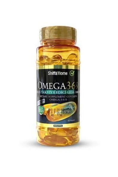 SHİFFA HOME Omega 3-6-9 1000mg 60 Kapsül