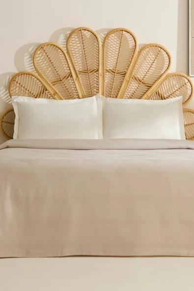 Rosy Tek Kişilik Tek Pike Bej ürün görseli