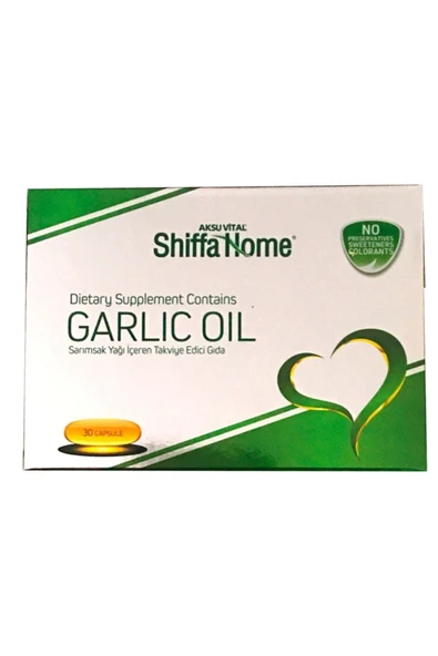 SHİFFA HOME Sarımsak Yağı 30 Softjel 1000mg Renklendirici Tatlandırıcı Koruyucu Içermez - 5