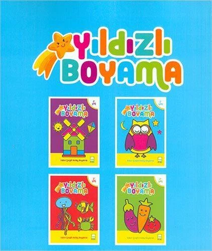 Ema Kitap / Yıldız Lı Boyama 1 - 4 ( 4 Kitap Takım) ürün görseli