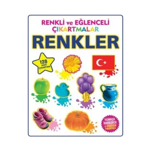 Renkli ve Eğlenceli Çıkartmalar - Renkler (Colors) ürün görseli
