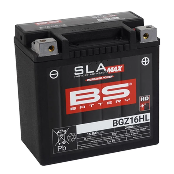 BS Battery BGZ16HL SLA MAX Motosiklet Aküsü 300932 ürün görseli 1
