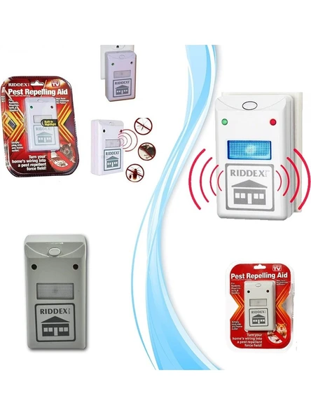 Riddex Elektronik Sivri Sinek Kovucu Fare Kovucu Böcek Kovucu Haşere Kovucu - Resim 2