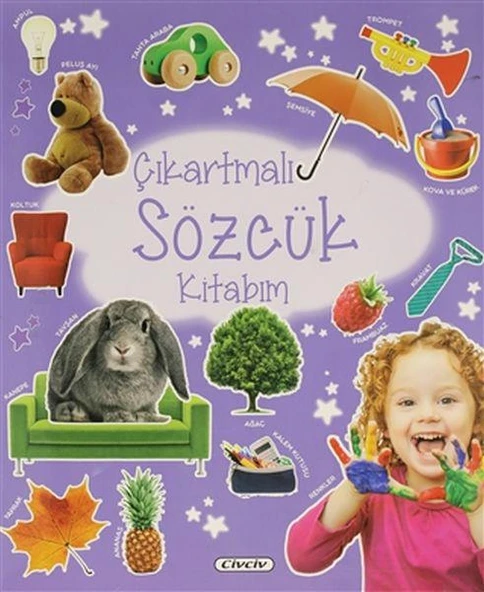 Çiçek / Çıkartmalı Kitaplarım - Sözcük ürün görseli