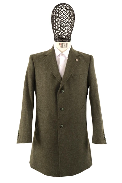 Erkek Slim Fit Kaban - Resim 7