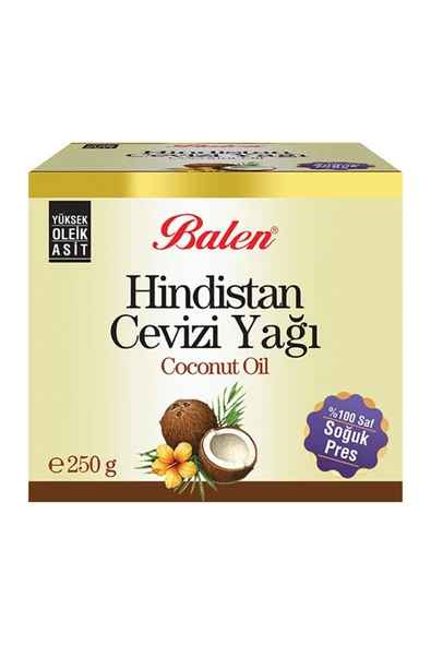 BALEN Hindistan Cevizi Yağı 250 gr