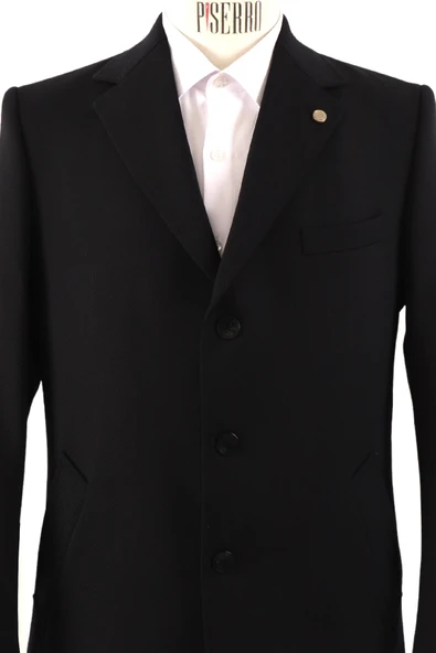 Erkek Slim Fit Kaban - Resim 4