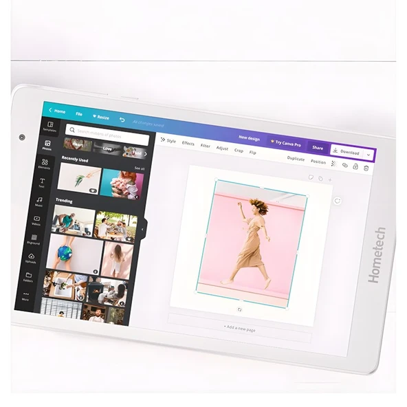 Hometech Alfa 8TX 64 GB 8" Tablet - Resim 6