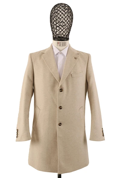 Erkek Slim Fit Kaban - Resim 11