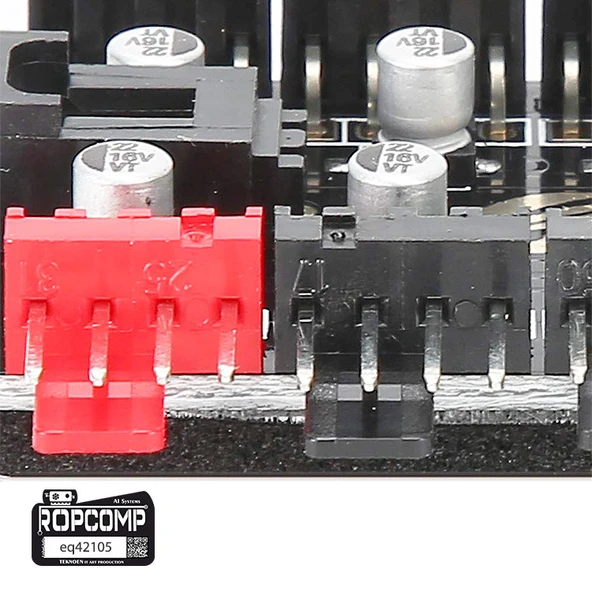 Ropcomp 10 Port Fan Power Hub SATA Güçlü PWM Switch Çoklayıcı - Resim 4