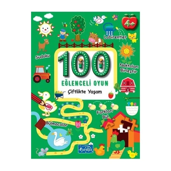 100 Eğlenceli Oyun - Çiftlikte Yaşam ürün görseli