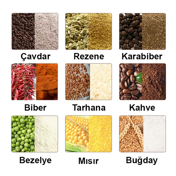 Besa 700 Gr Bitki Hububat ve Baharat Öğütücü - 5